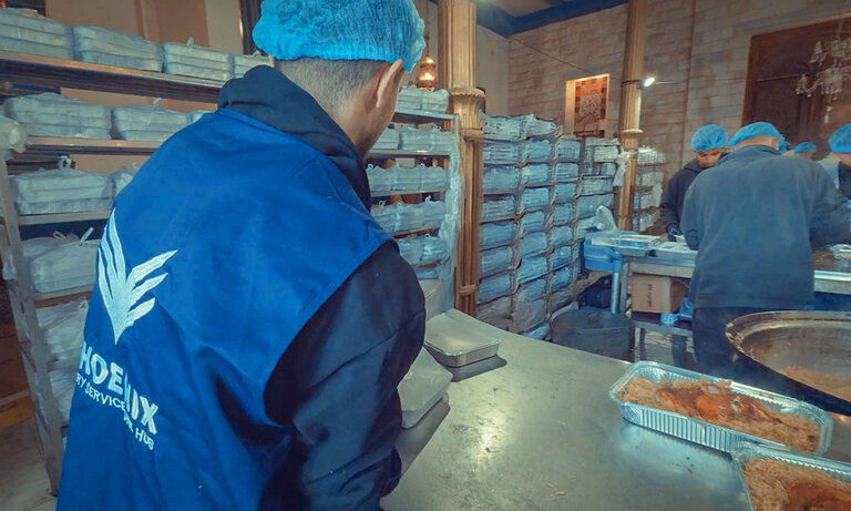 خدمات إعداد وتجهيز الوجبات