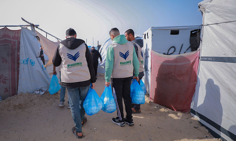 طرود الرعاية الشاملة / الإغاثة