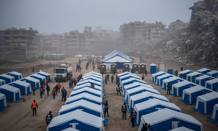 تجهيز مراكز الإيواء