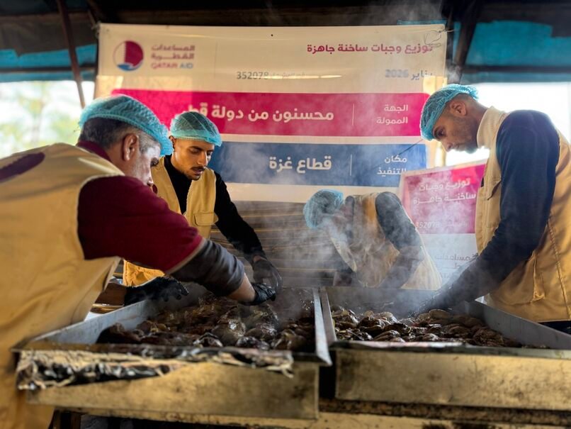 Gaza Hot Meal Distribution - Phoenix Project