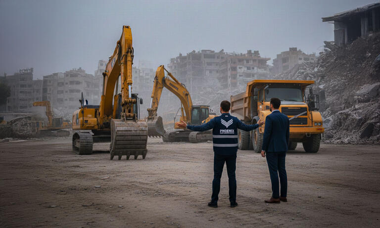 تأجير المركبات والمعدات الثقيلة