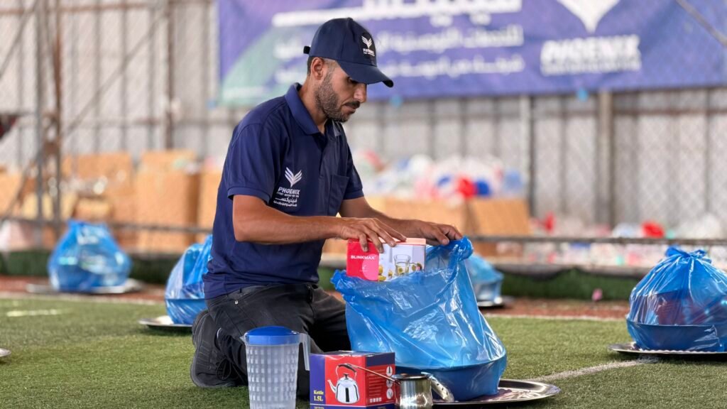 صورة من مشروع طرود الأدوات المنزلية