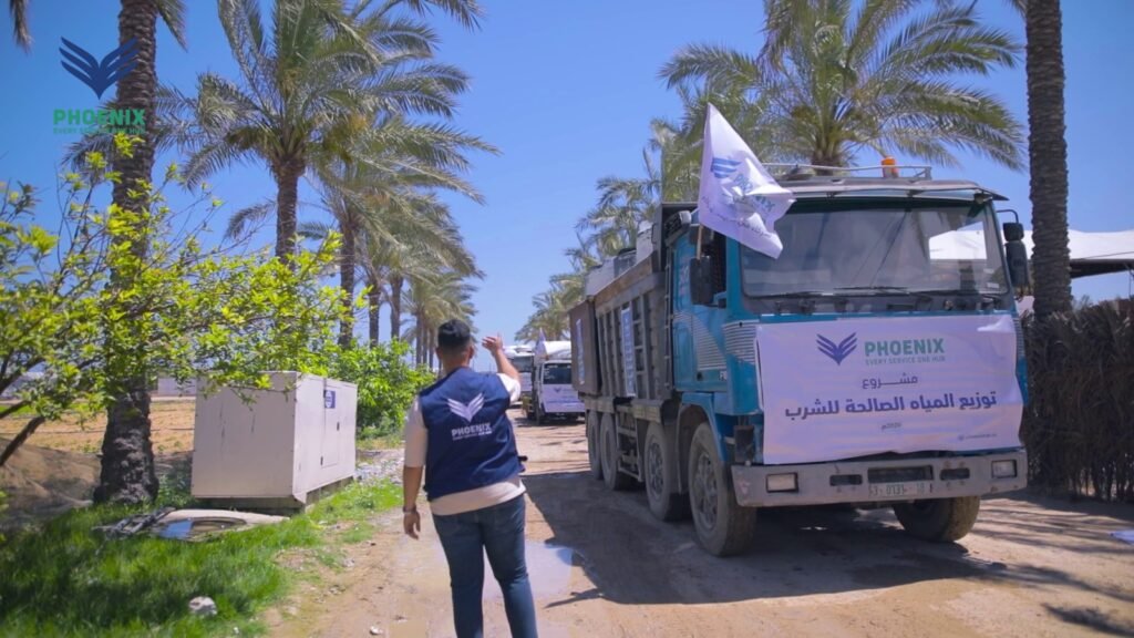 Supply and Distribution of Drinking Water to Displaced Camps