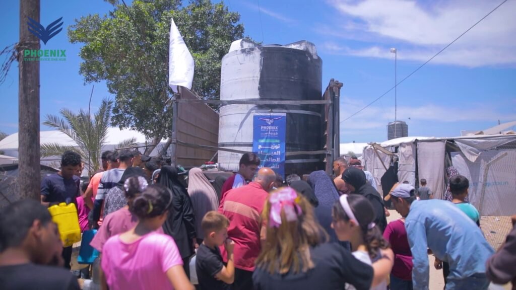 Supply and Distribution of Drinking Water to Displaced Camps