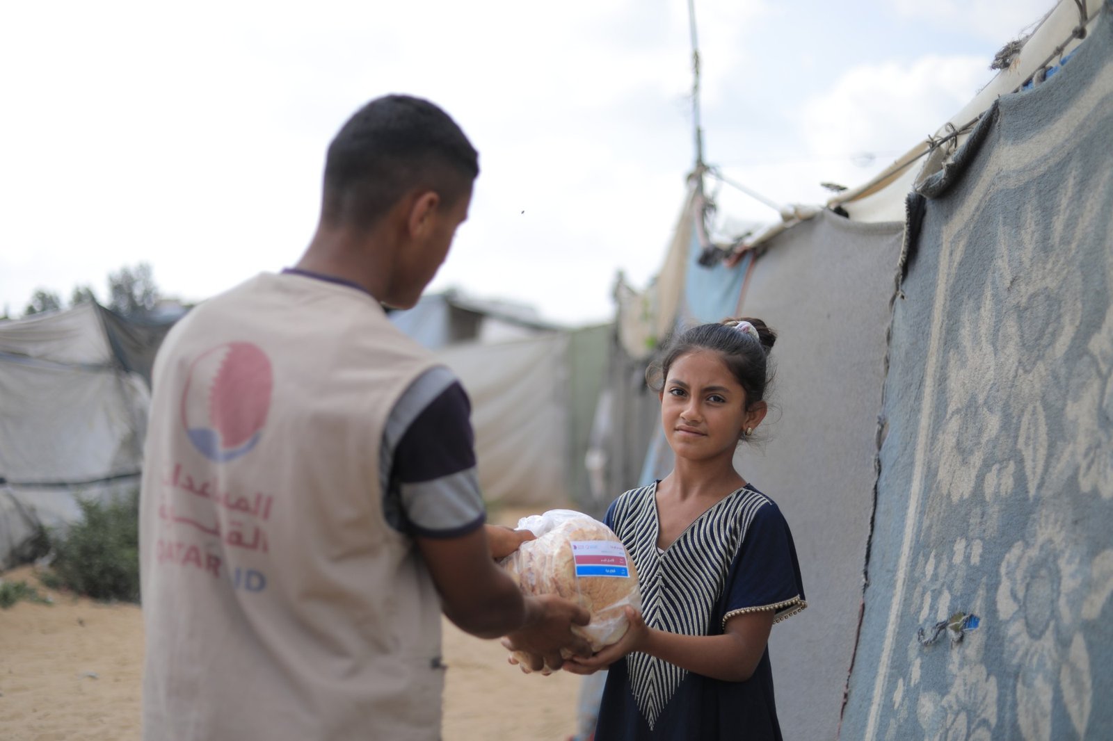 Gaza Daily Bread Distribution