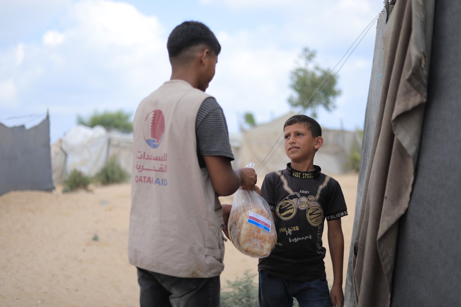Gaza Daily Bread Distribution