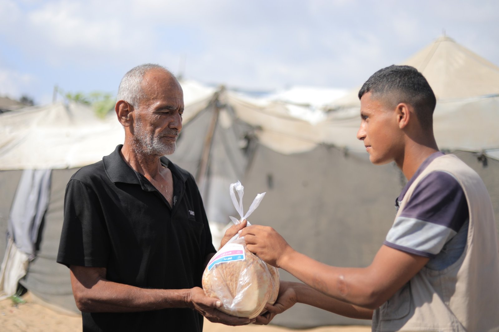 Gaza Daily Bread Distribution
